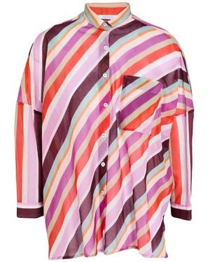 ROSSO35 Shirt Cotton - Pink