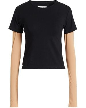 MM6 by Maison Margiela T-Shirts - Black