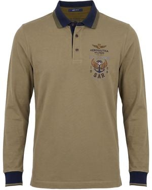 Aeronautica Militare Polo Shirt Cotton, Elastane - Green