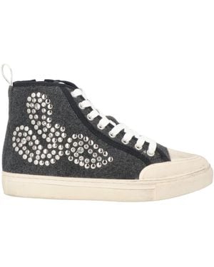 Emanuélle Vee Trainers Textile Fibres - Black