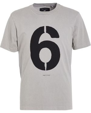 Rag & Bone T-Shirt Cotton - Grey