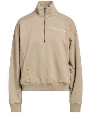 Sporty & Rich Sweatshirt Cotton - Natural