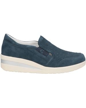 Cinzia Soft Sneakers Leather - Blue