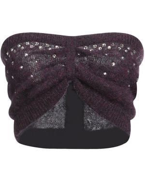 Alessandra Rich Top - Blue