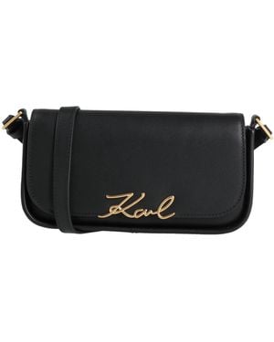 Karl Lagerfeld Cross-Body Bag - Black