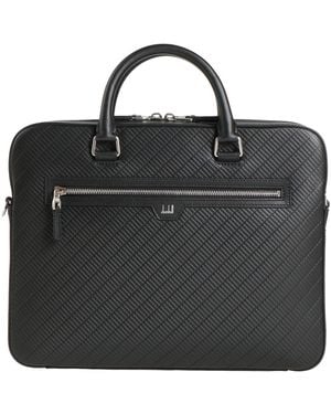 dunhill Handbag Leather - Black