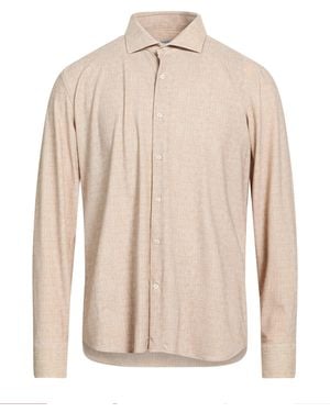 Ghirardelli Shirt Polyamide, Elastane - Natural