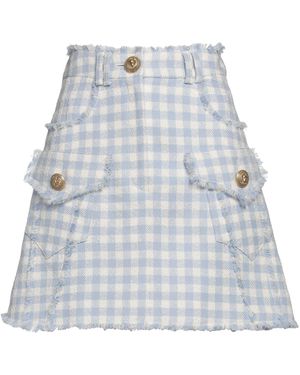 Balmain Mini Skirt - Grey