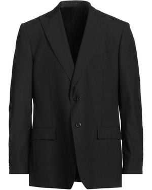 Lardini Blazer Wool, Silk - Black