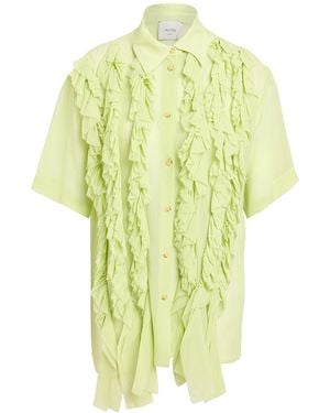 Alysi Shirt Silk - Yellow