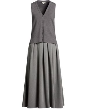 STAUD Maxi Dresses - Grey