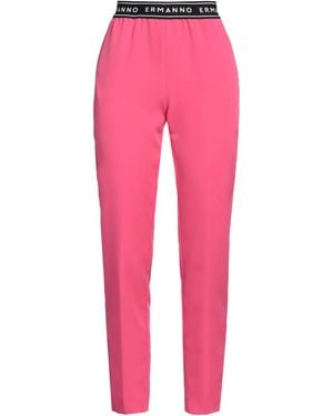 ERMANNO FIRENZE Pants - Pink