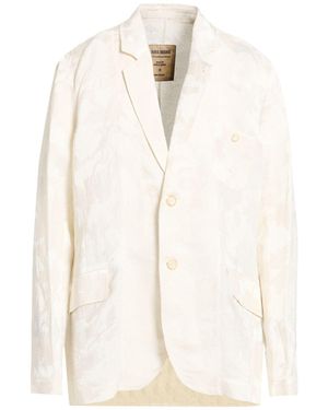 Uma Wang Blazer Linen, Viscose - Natural