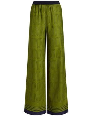 Slowear Pants Viscose - Green