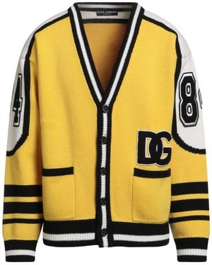 Dolce & Gabbana Cardigans - Yellow