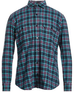 Salvatore Piccolo Midnight Shirt Cotton - Blue