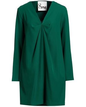 8pm Mini Dress Polyester, Elastane - Green