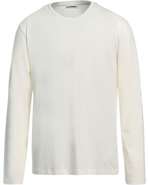 Jil Sander T-Shirt Cotton, Elastane - White