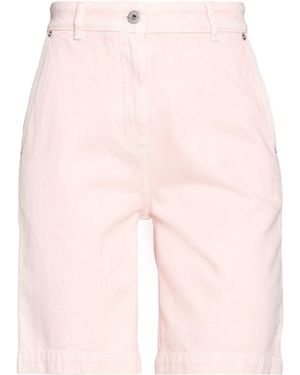 Burberry Denim Shorts Cotton - Pink