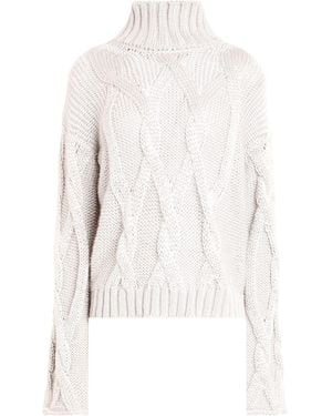 Agnona Rollkragenpullover - Weiß