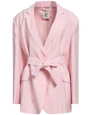 Semicouture Blazer Viscose, Polyester - Pink