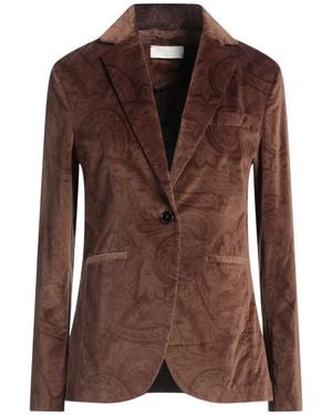 Circolo 1901 Blazer Cotton, Elastane - Brown