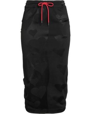 Vivienne Westwood Midi Skirt Cotton, Viscose, Polyamide, Elastane - Black