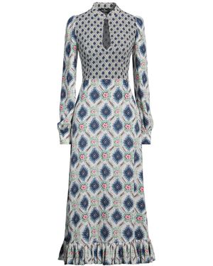 Etro Midi Dress Polyester, Elastane - Grey