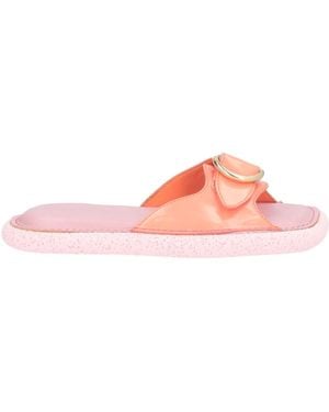 Dries Van Noten Coral Sandals Leather - Pink