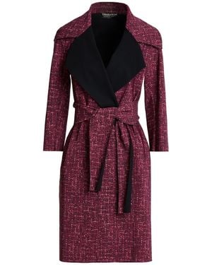 La Petite Robe Di Chiara Boni Sobretodo Y Gabardina - Rojo