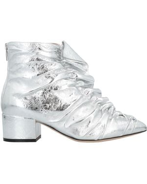 Sergio Rossi Ankle Boots - White