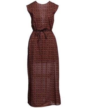Ter Et Bantine Maxi Dress Cotton - Purple