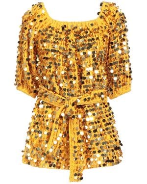 Sundress Top - Giallo