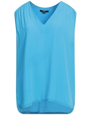 SEVENTY VENEZIA Top Acetate, Silk - Blue