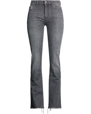 Pence Charcoal Jeans Cotton, Elastane - Grey