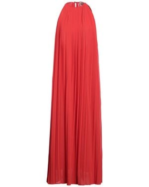 Semicouture Maxi Dress Polyester - Red