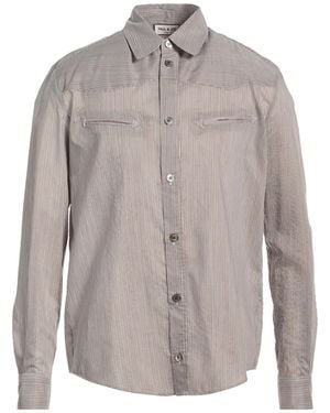 Paul & Joe Shirt Virgin Wool, Silk - Gray
