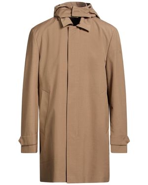 Manuel Ritz Overcoat & Trench Coat - Brown