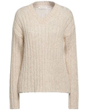 Manila Grace Jumper Acrylic, Polyamide, Mohair Wool, Polyester - Natural