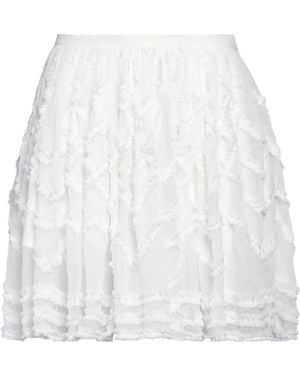 Ted Baker Mini Skirt Polyester - White