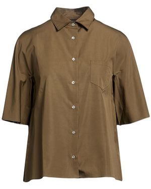 Aspesi Military Shirt Cotton - Brown