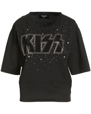 DSquared² T-Shirt Cotton - Black