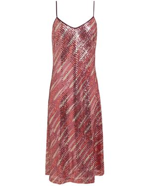 Siyu Midi Dress - Red