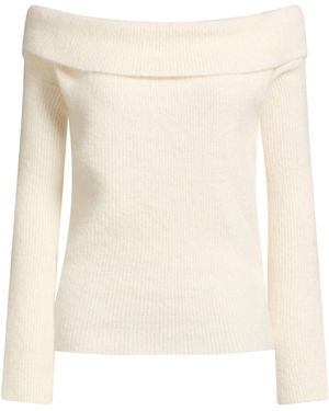 Rick Owens Jumper Alpaca Wool, Polyamide, Wool, Elastane - Natural