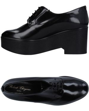 Robert Clergerie Lace-Up Shoes Leather - Black