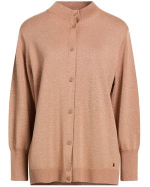 Xandres Cardigan Wool, Metal, Cashmere - Brown