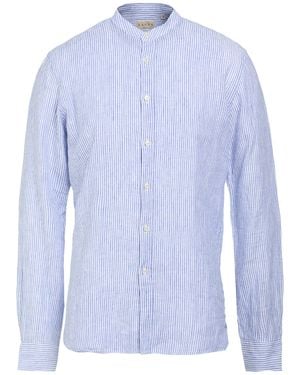 Xacus Shirt Linen - Blue
