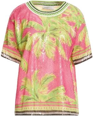 ERMANNO FIRENZE Fuchsia Top Polyester - Pink