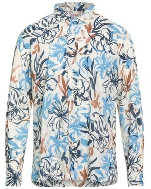 Bob Shirt Linen, Cotton - Blue