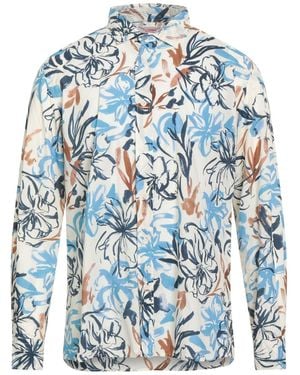 Bob Shirt Linen, Cotton - Blue